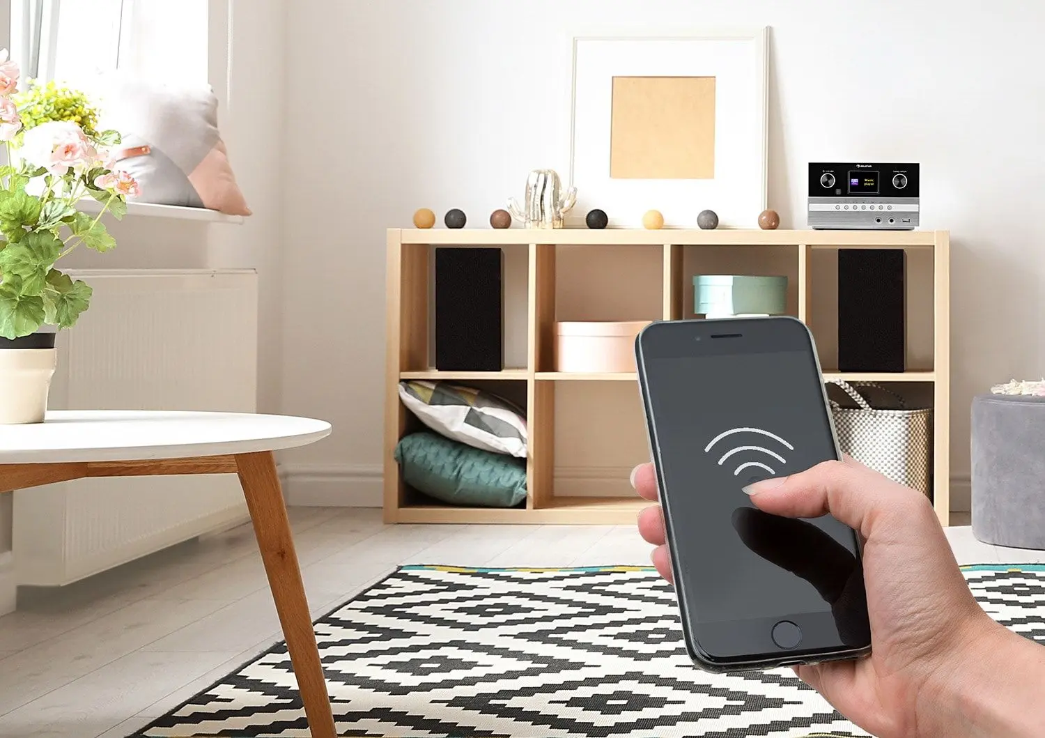 Акустическая система Auna Connect System S (Black/Silver) - 2