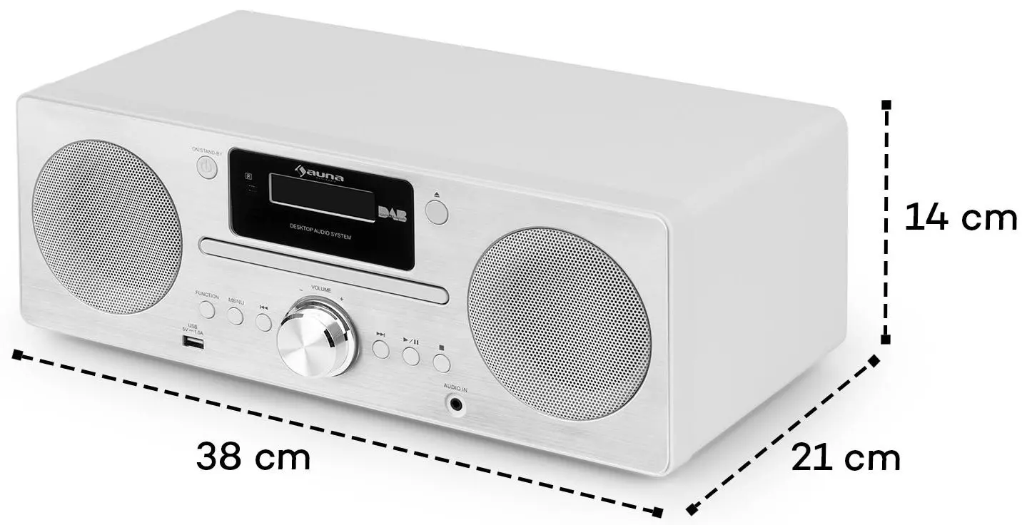 Акустическая система Auna Harvard (White) - 5