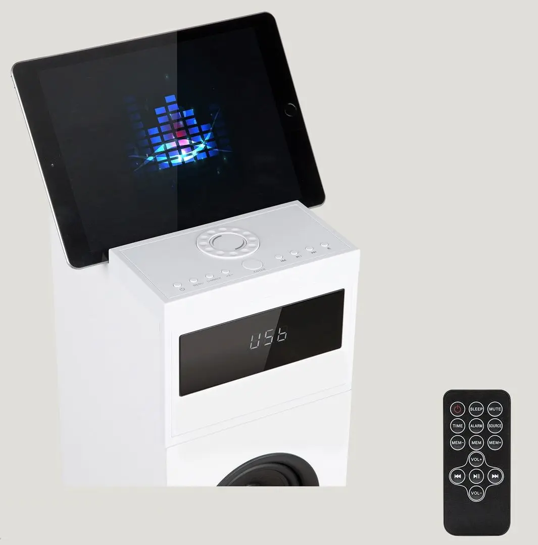 Sistem acustic Auna Karaboom 100 10033148 (White) - 4