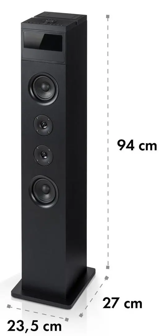 Sistem acustic Auna Karaboom 100 10033149 (Black) - 7