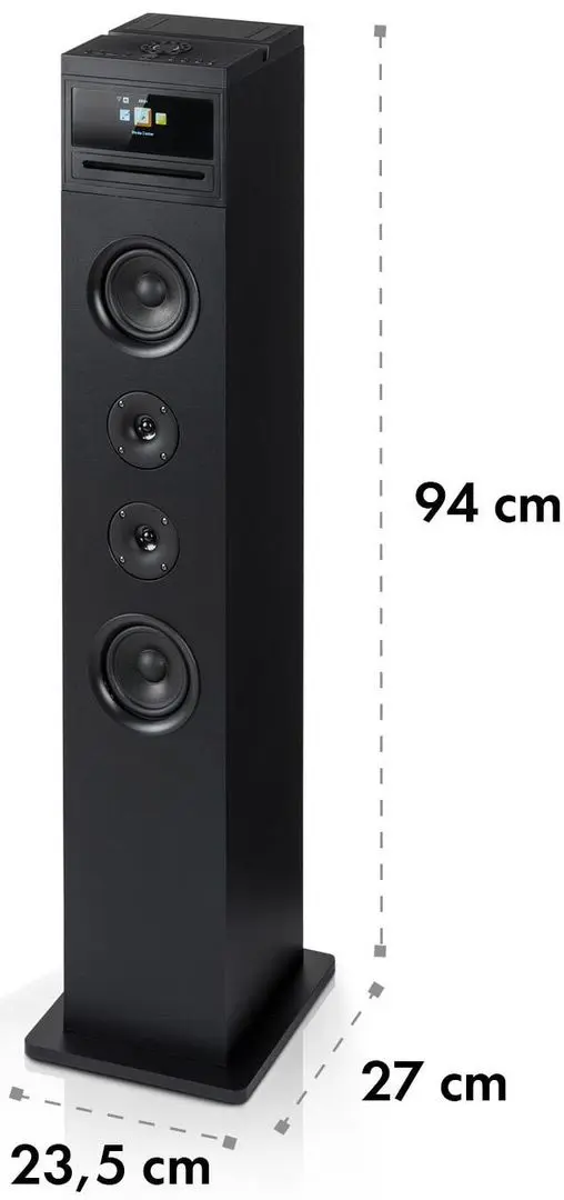 Акустическая система Auna Karaboom 100 Wifi (Black) - 3