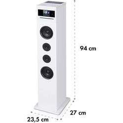 Акустическая система Auna Karaboom 100 Wifi (White) Thumb