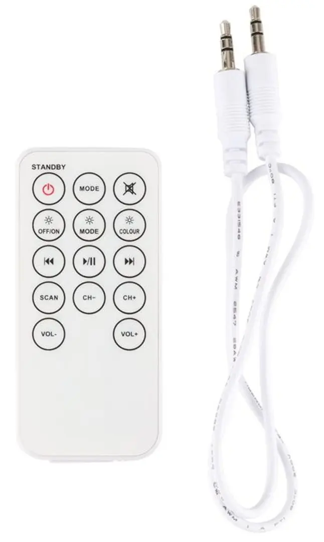 Sistem acustic Auna Light Up (White) - 3