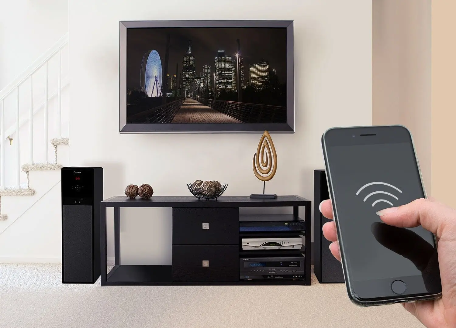 Sistem acustic Auna Line 100 A 2.0 10033072 (Black) - 3