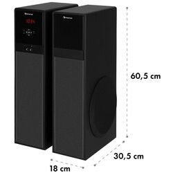 Sistem acustic Auna Line 100 A 2.0 10033072 (Black) Thumb