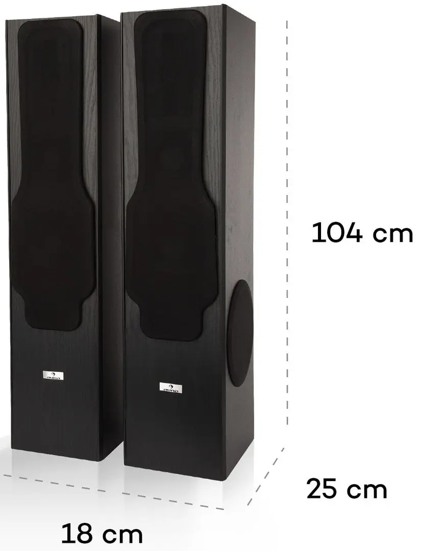 Sistem acustic Auna Line E 1005 (Black) - 2