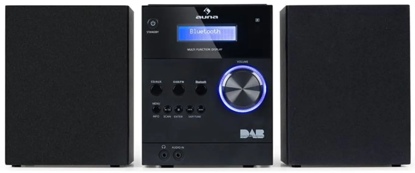 Акустическая система Auna MC-20 DAB (Black) - 2
