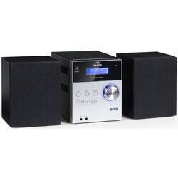 Sistem acustic Auna MC-20 DAB (Silver/Black)