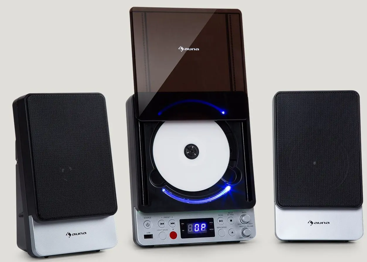 Акустическая система Auna Microstar (Silver/Black) - 4