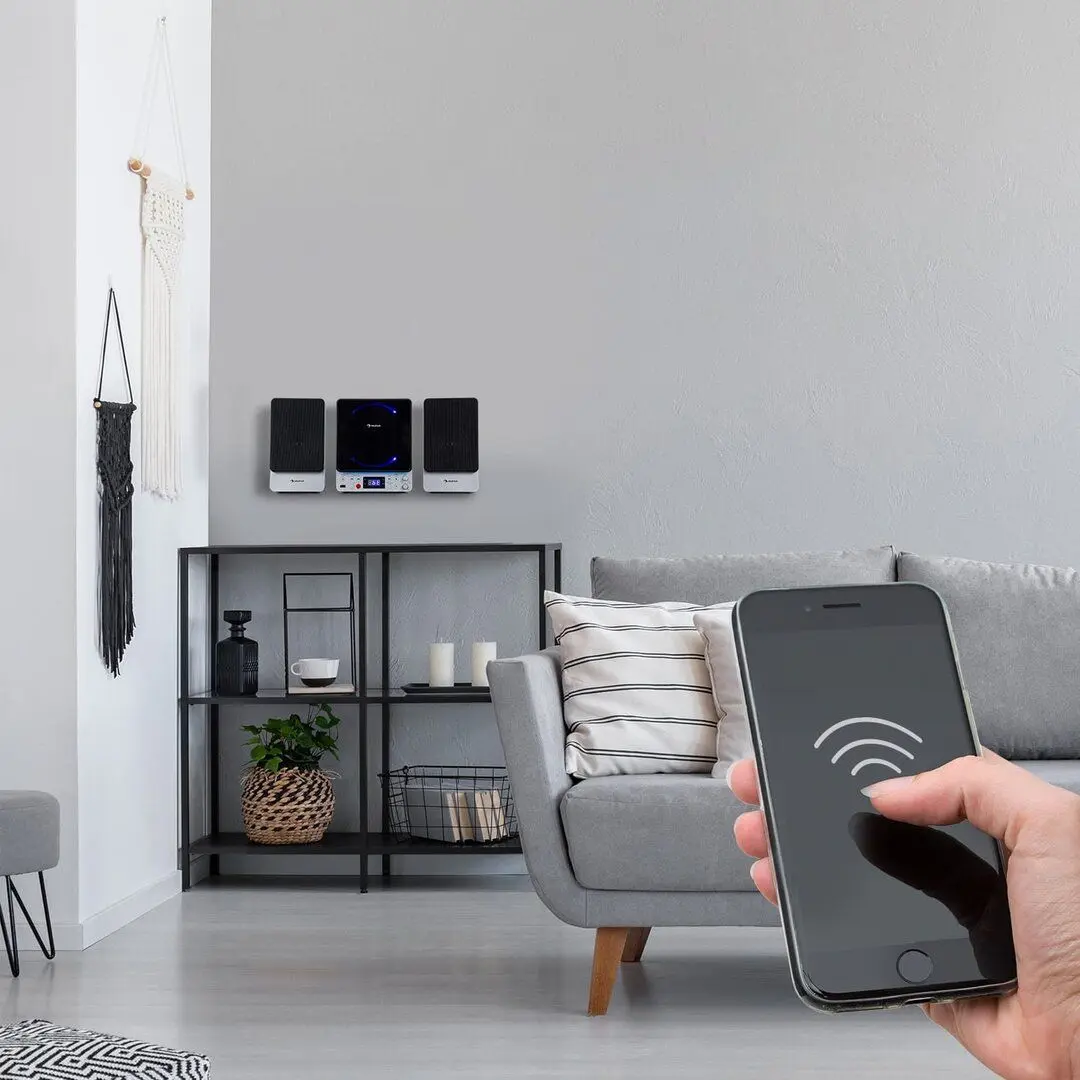 Акустическая система Auna Microstar (Silver/Black) - 7