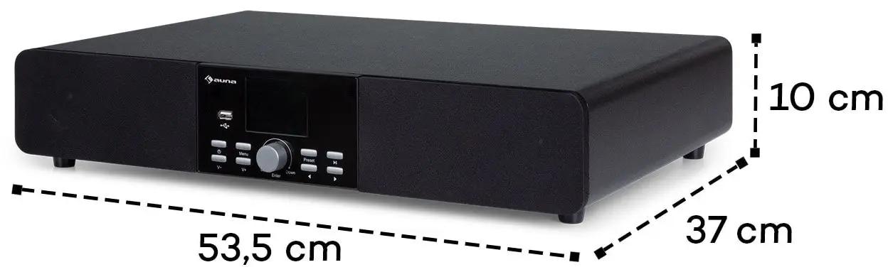 Акустическая система Auna Stealth Base Connect (Black) - 4