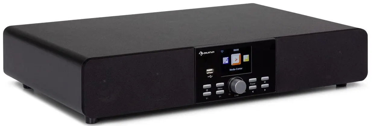 Акустическая система Auna Stealth Base Connect (Black)