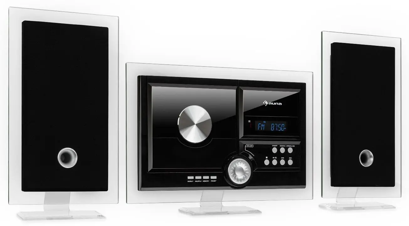 Акустическая система Auna Stereo Sonic DAB + (Black)