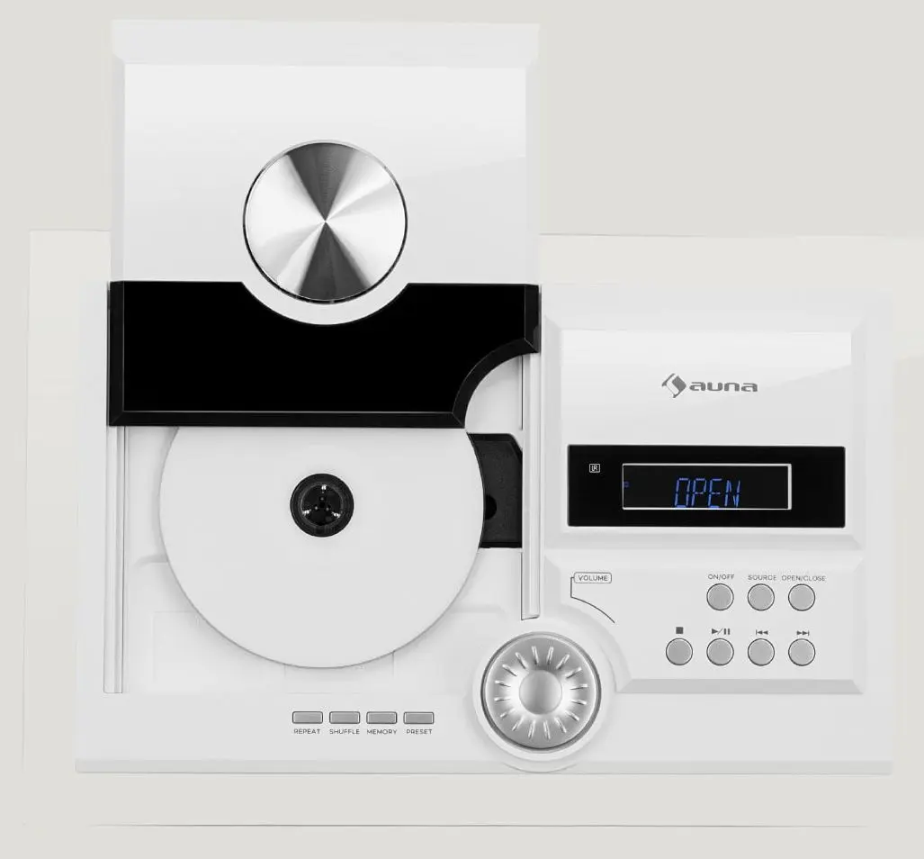 Акустическая система Auna Stereo Sonic DAB + (White) - 6