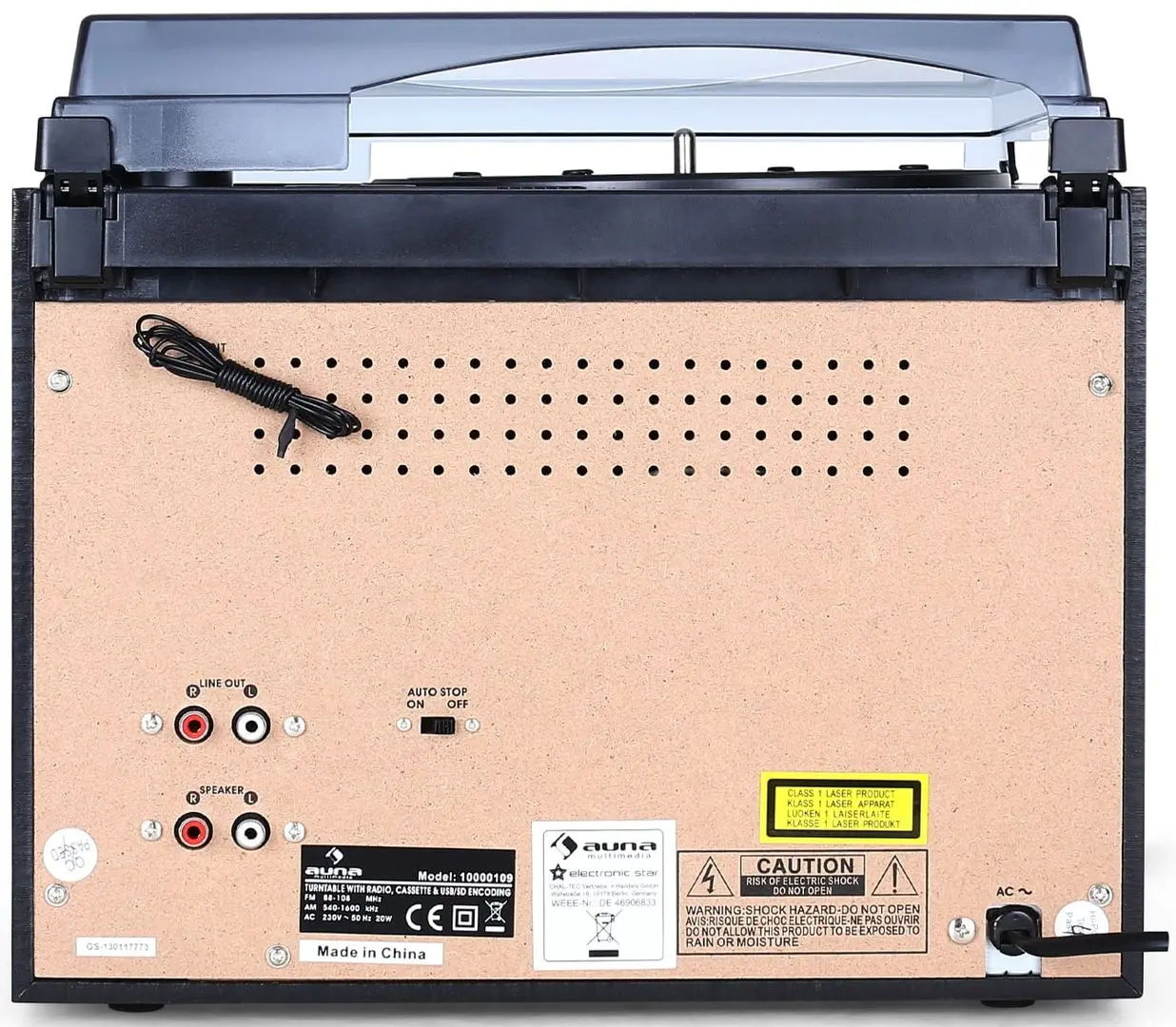 Акустическая система Auna TC-386 (Black/Grey) - 4