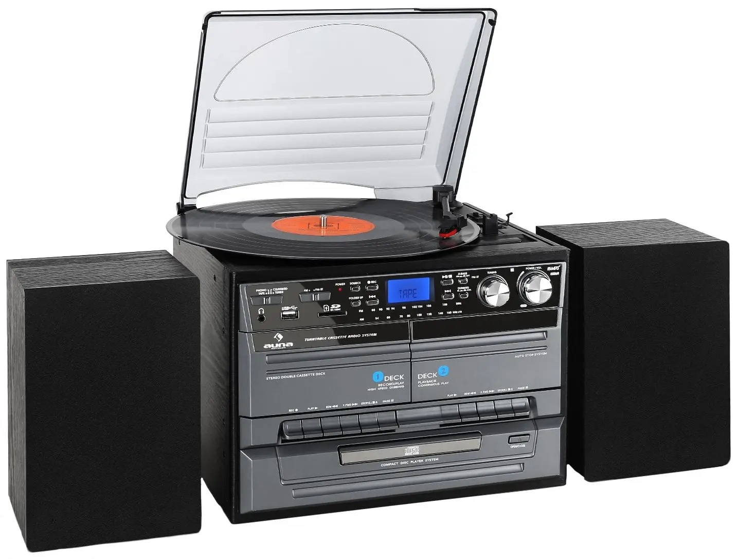 Акустическая система Auna TC-386 (Black/Grey)