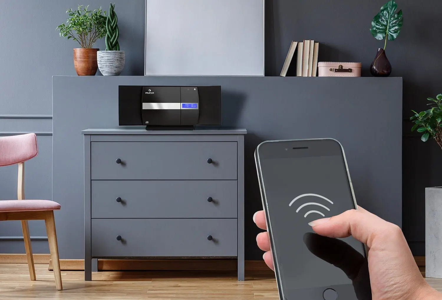 Акустическая система Auna V-20 DAB (Black) - 7