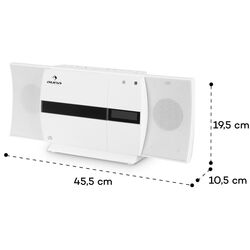 Акустическая система Auna V-20 DAB (White) Thumb