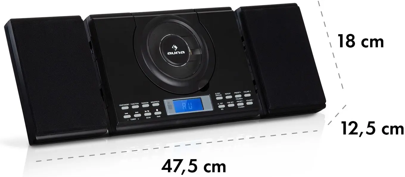 Акустическая система Auna Wallie (Black) - 7