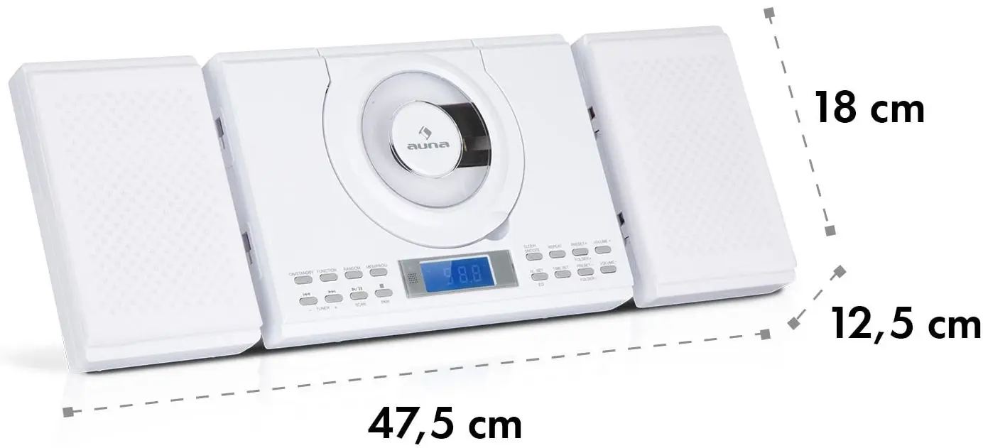 Акустическая система Auna Wallie (White) - 7