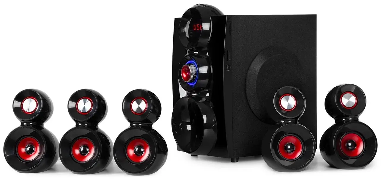 Акустическая система Auna X-Gaming 5.1 (Black) - 2