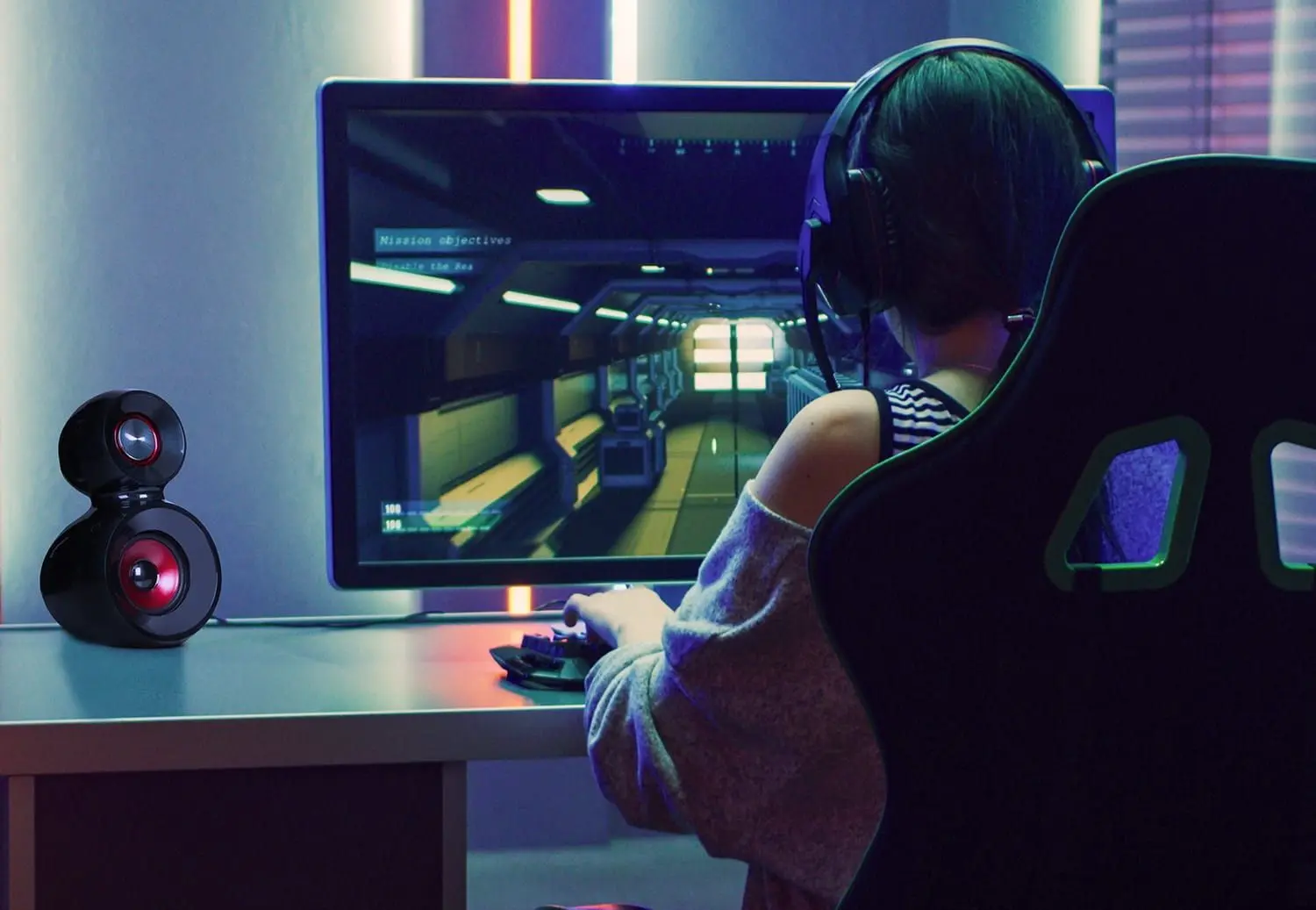 Акустическая система Auna X-Gaming 5.1 (Black) - 8