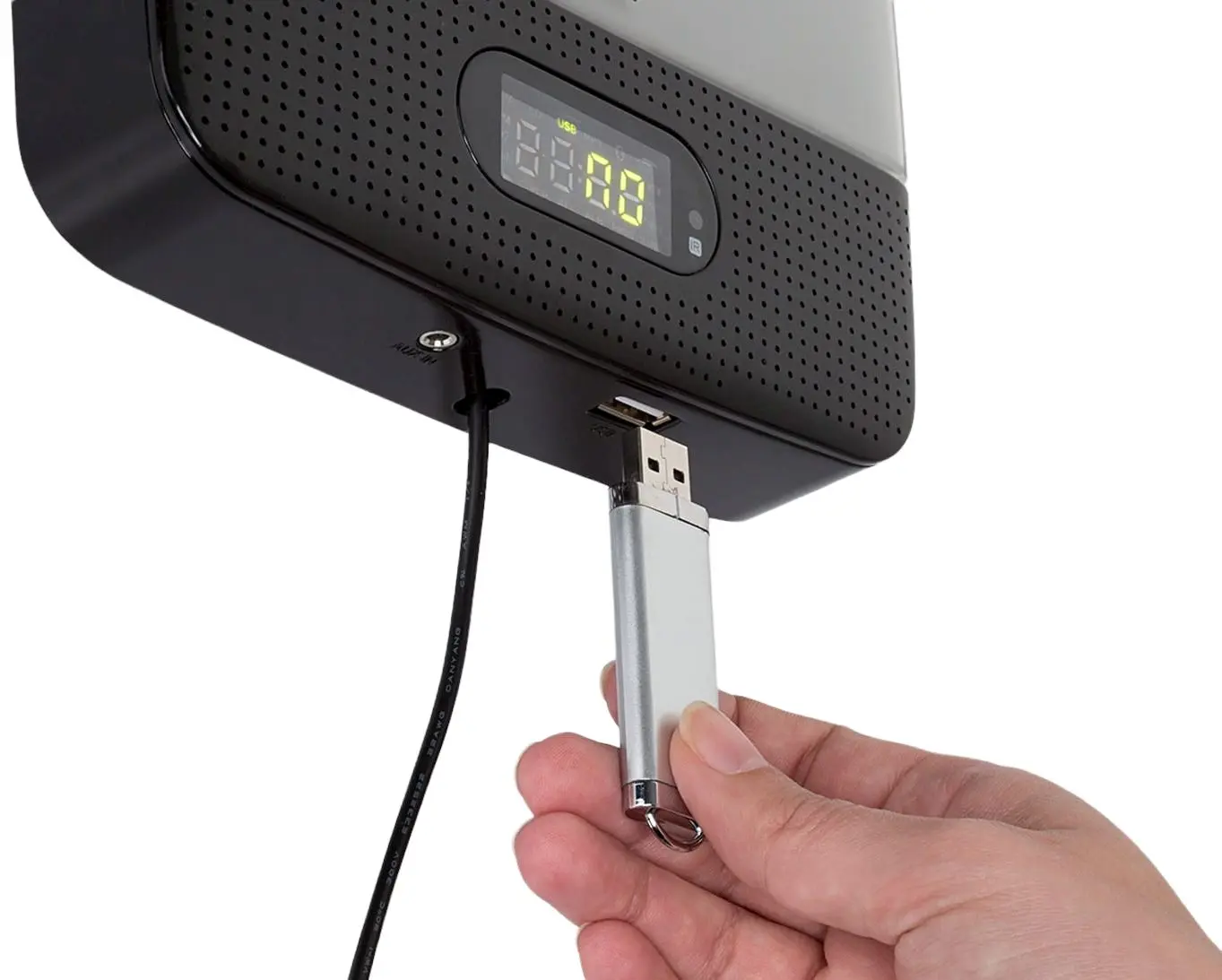 CD проигрыватель Auna Vertiplay (Black/Grey) - 5