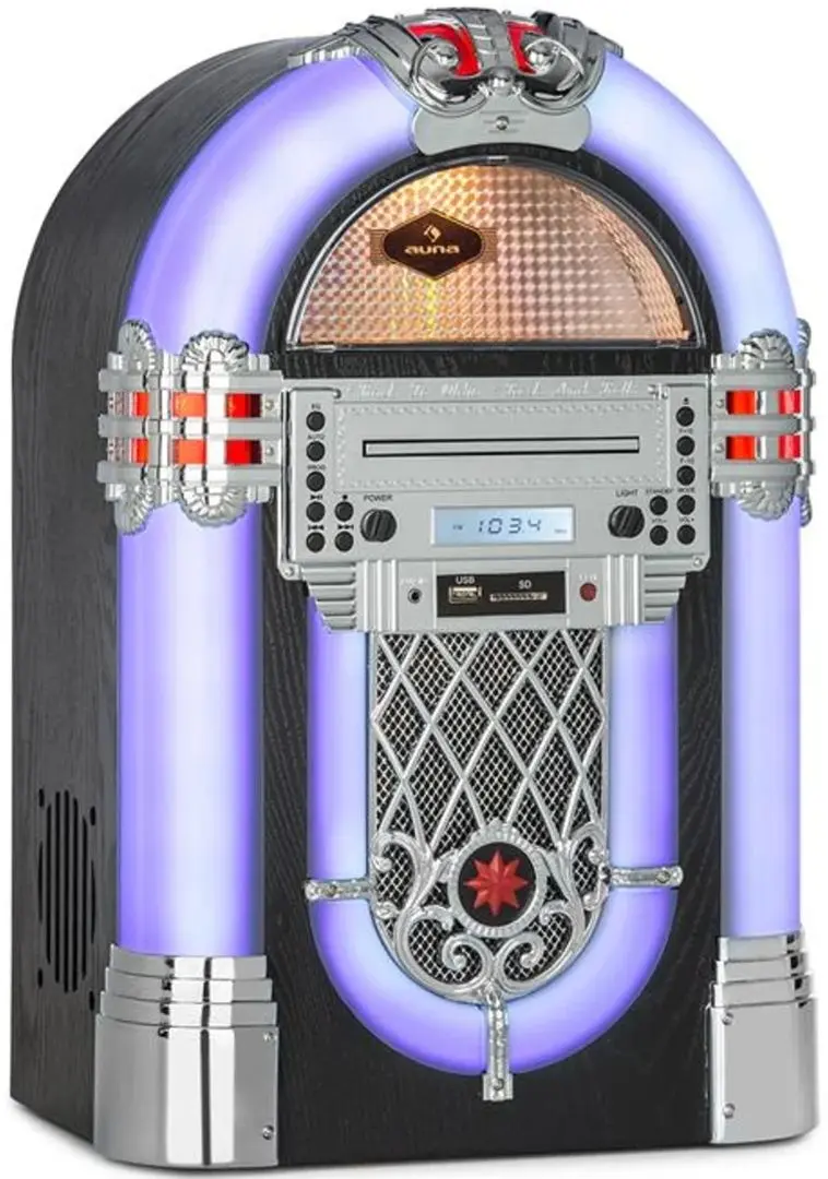 Музыкальный автомат Auna Kentucky 10033772 (Black)