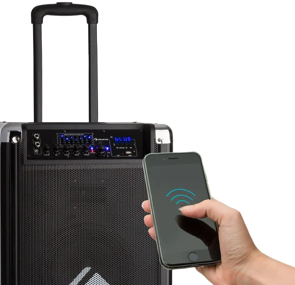 Портативная акустическая PA-система Auna Moving 120 (Black) - 8