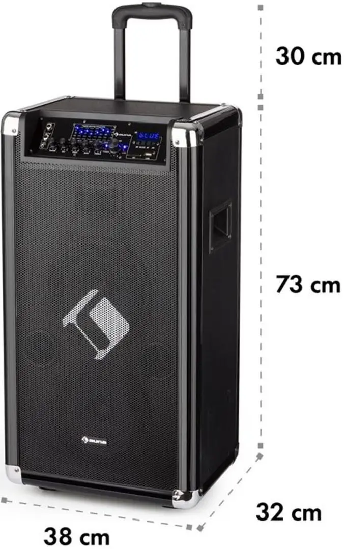 Портативная акустическая PA-система Auna Moving 120 (Black) - 5