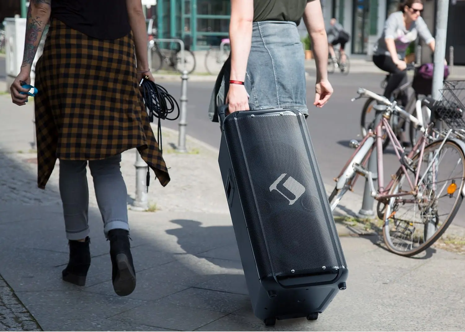 Портативная акустическая PA-система Auna Moving 2100 (Black) - 10