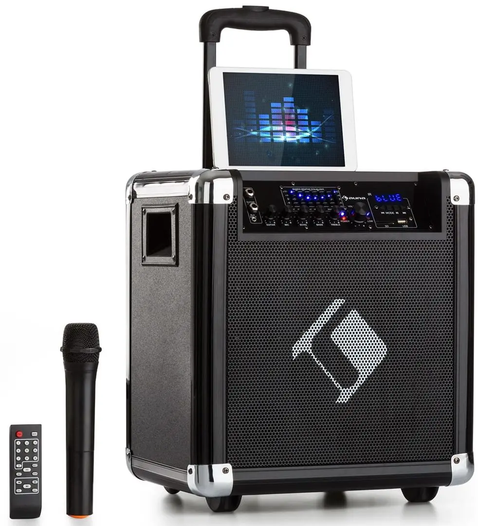 Портативная акустическая PA-система Auna Moving 80 (Black) - 2