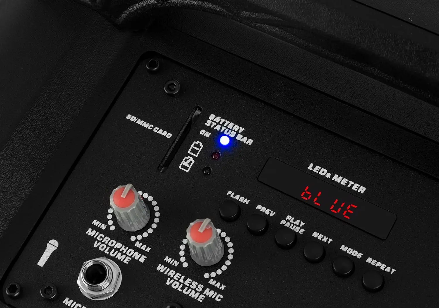 Портативная акустическая PA-система Auna Moving 80.1 LED (Black) - 4