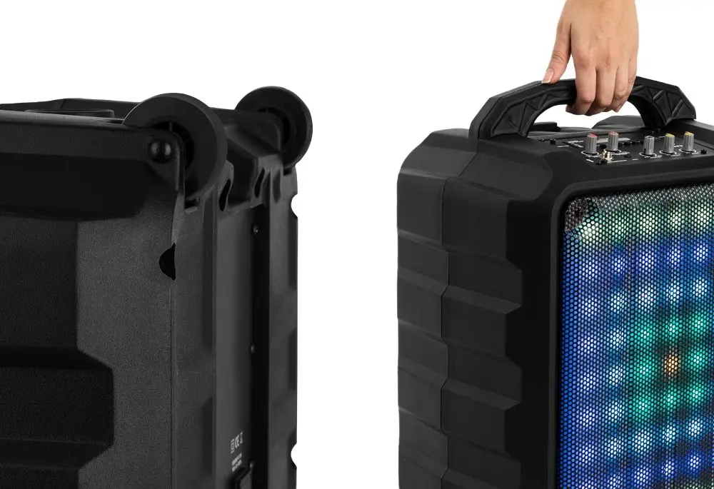 Портативная акустическая PA-система Auna Moving 80.1 LED (Black) - 5