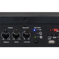 Sistem PA acustic portabil Auna Moving 80.2 LED (Black) Thumb