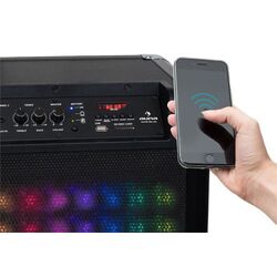 Sistem PA acustic portabil Auna Moving 80.2 LED (Black) Thumb