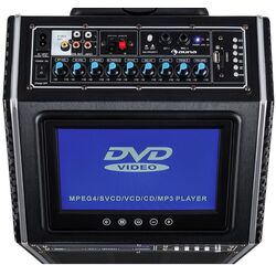 Sistem PA acustic portabil Auna Pro DisGo Box 2100 DVD (Black) Thumb