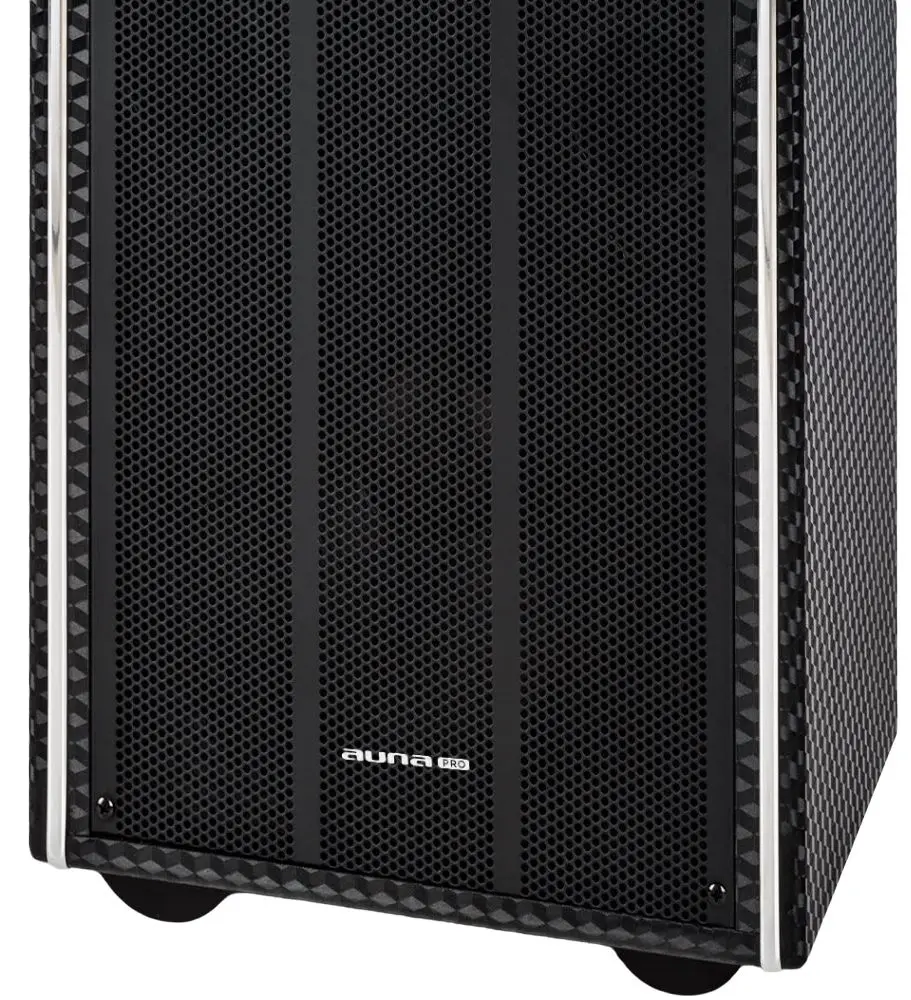 Sistem PA acustic portabil Auna Pro DisGo Box 2100 DVD (Black) - 3