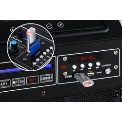 Sistem PA acustic portabil Auna Pro DisGo Box 2100 DVD (Black) Thumb