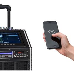 Sistem PA acustic portabil Auna Pro DisGo Box 2100 DVD (Black) Thumb