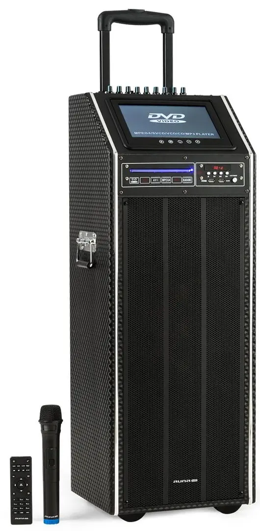 Sistem PA acustic portabil Auna Pro DisGo Box 2100 DVD (Black)