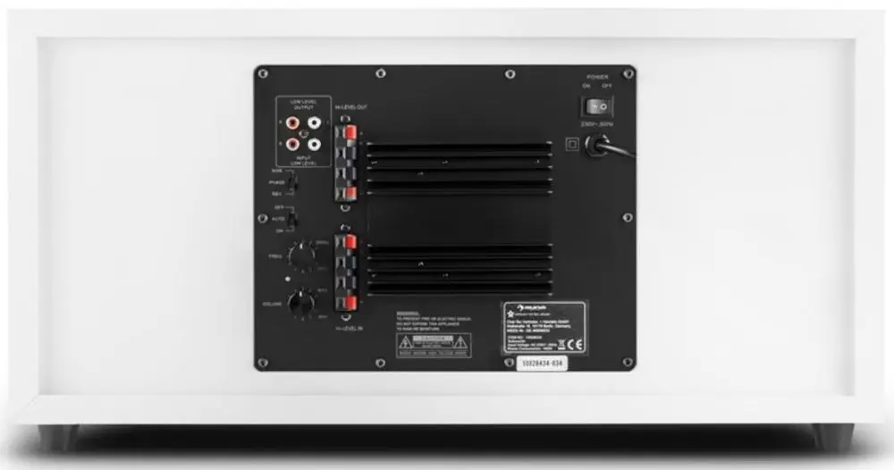 Сабвуфер Auna Linie 501 SW WH (White) - 6