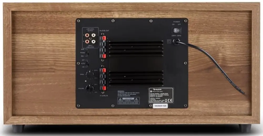 Сабвуфер Auna Linie 501 SW WN (Walnut) - 3