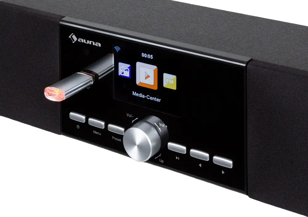 Soundbar Auna Areal Bar Connect (Black) - 6