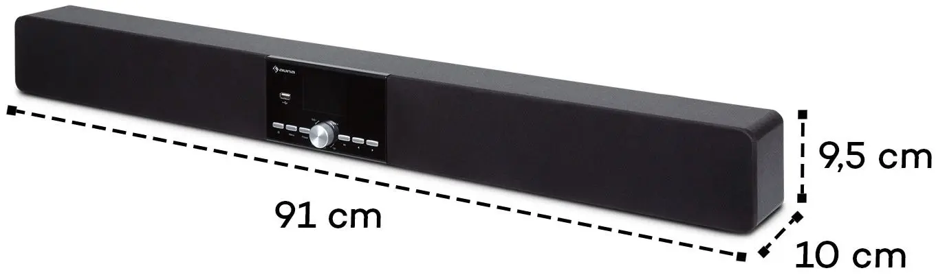 Soundbar Auna Areal Bar Connect (Black) - 4