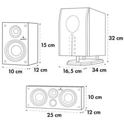 Sistem home cinema Auna Areal 525 BK (Black) Thumb