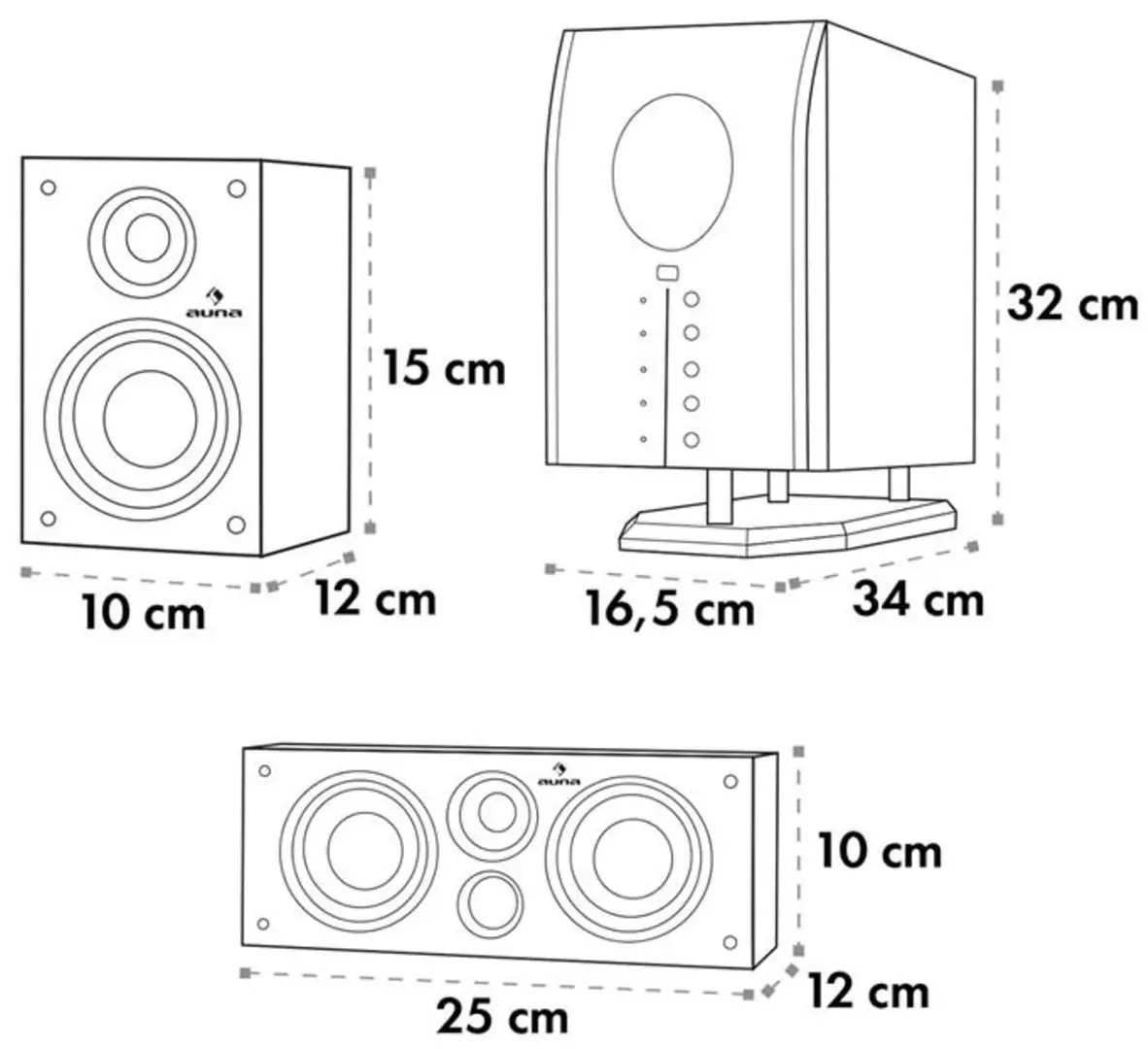 Sistem home cinema Auna Areal 525 BK (Black) - 3
