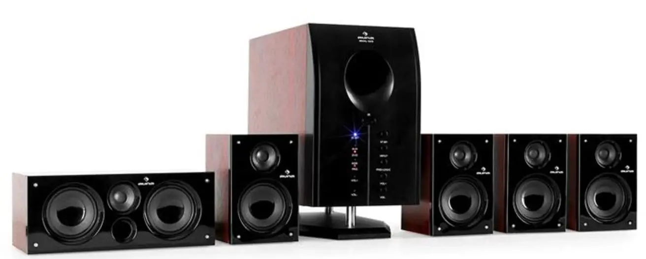 Система домашнего кинотеатра Auna Areal 525 Wd (Cherry/Black) - 8