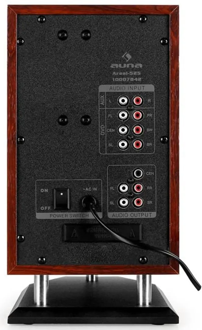 Система домашнего кинотеатра Auna Areal 525 Wd (Cherry/Black) - 6
