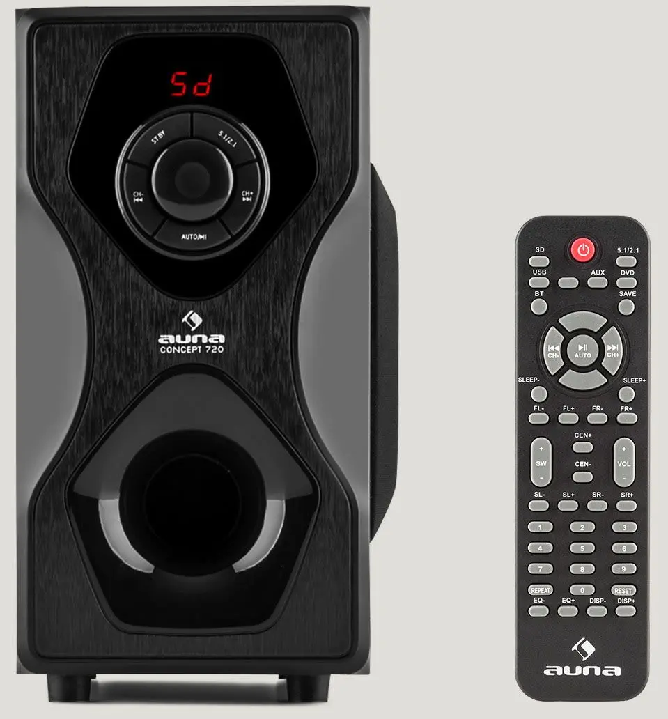 Система домашнего кинотеатра Auna Concept 750 (Black) - 3